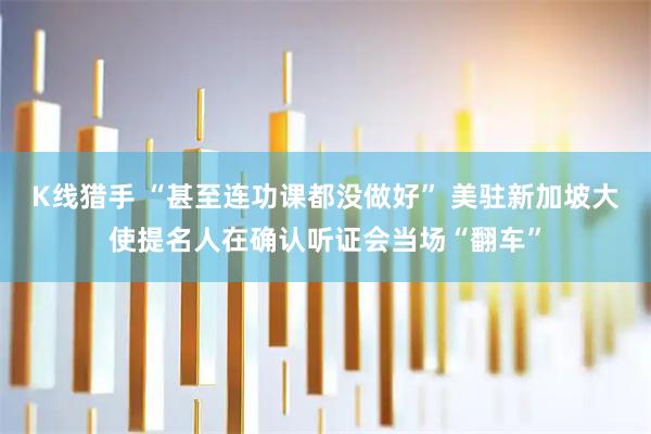 K线猎手 “甚至连功课都没做好” 美驻新加坡大使提名人在确认听证会当场“翻车”